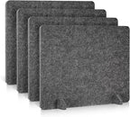 AMUSIGHT 4 Pack Acoustic Desk Dividers by AMUSIGHT