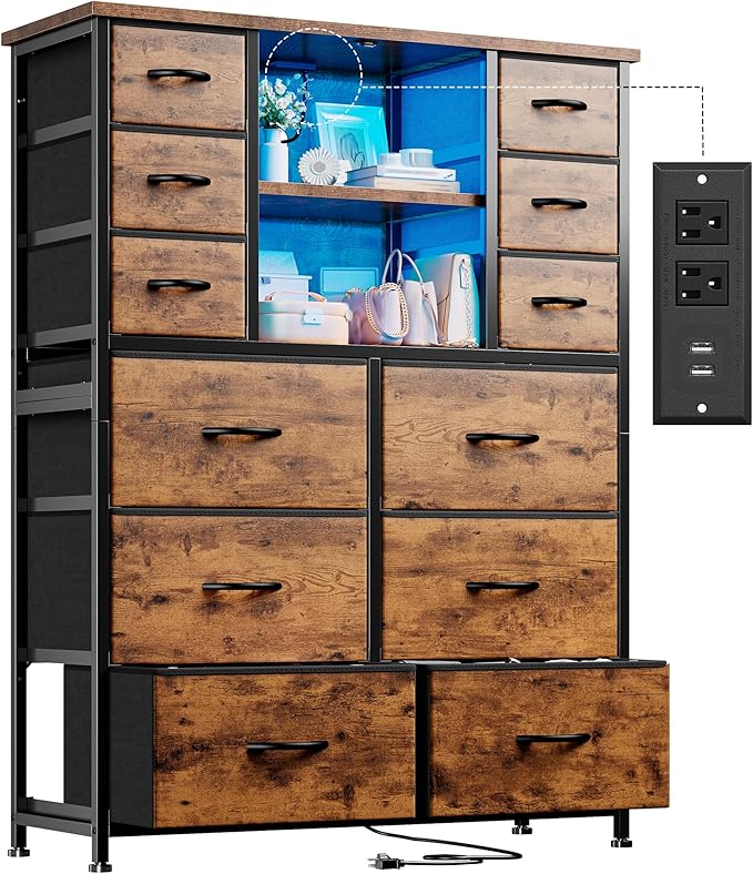 EnHomee Dresser for Bedroom by EnHomee