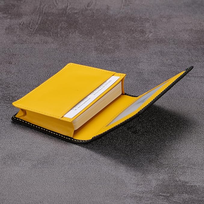 Leather Business Card Case Holder - Image 4