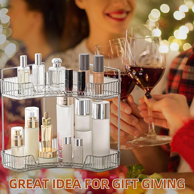 YCIA&DONE Corner Bathroom Counter Organizer, Makeup Organizer - Image 6