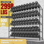 REIBII 85.7"H Garage Shelving 2998LBS Storage Shelves - Image 4