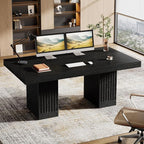 Tribesigns 63-Inch Executive Desk, Modern Office Computer Desk - Image 8
