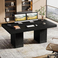 Tribesigns 63 Inch Executive Desk, Modern Office Computer Desk by Tribesigns