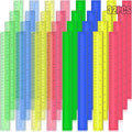12 Inch Plastic Rulers, Ideal Back to School Office Home Supplies by Duchong