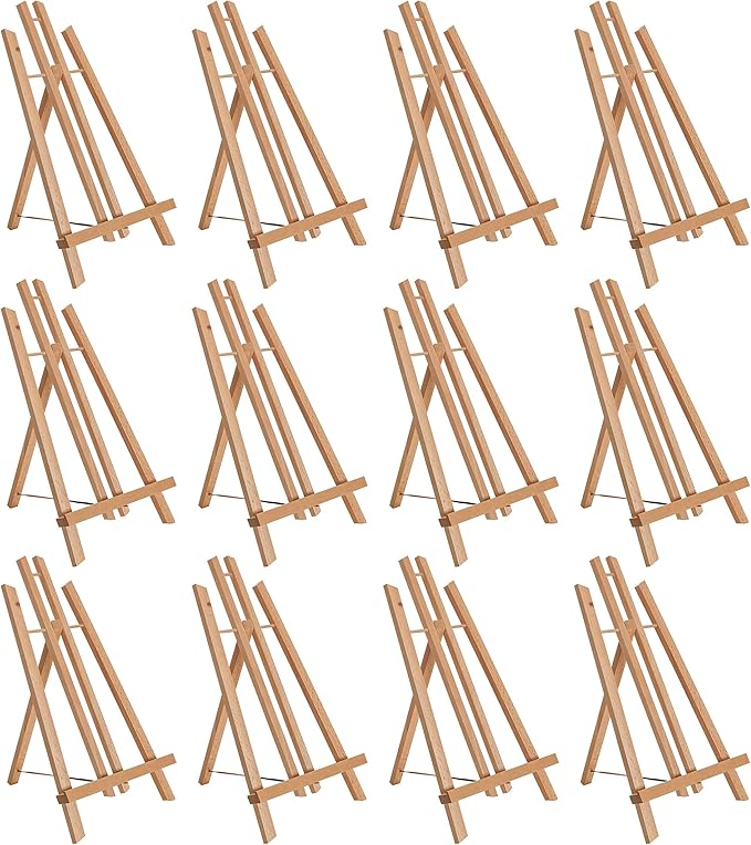 U.S. Art Supply 14" Medium Tabletop Display Easel by USArtSupply