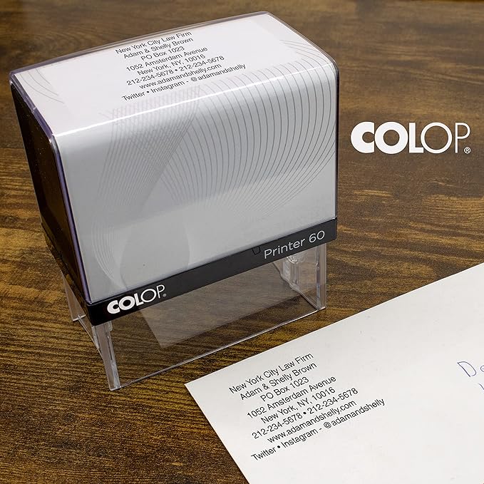COLOP XXL Size Self Inking Custom Signature Stamp - Image 3