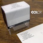 COLOP XXL Size Self Inking Custom Signature Stamp - Image 3