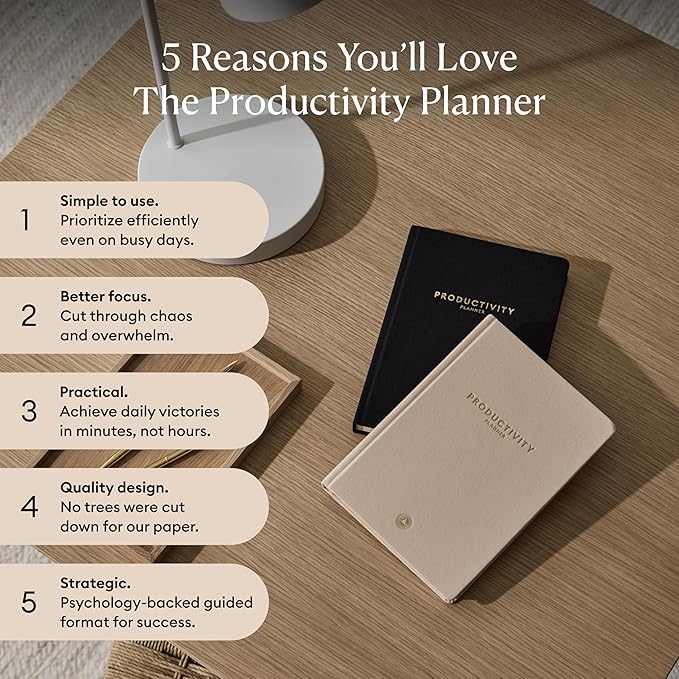 Intelligent Change 3-Month Productivity Planner 2025, Productivity Tools - Image 3
