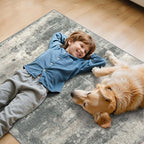 Office Chair Mat for Hardwood Tile Floor, Abstract 48"X 60" Desk Mats for - Image 7