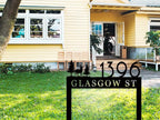 Personalized Metal Address Sign - Image 4