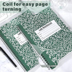 Affrolling 2 Pack Carbonless Lab Notebook Carbon Copy 8.5'' x 11'' 50 Set of - Image 4