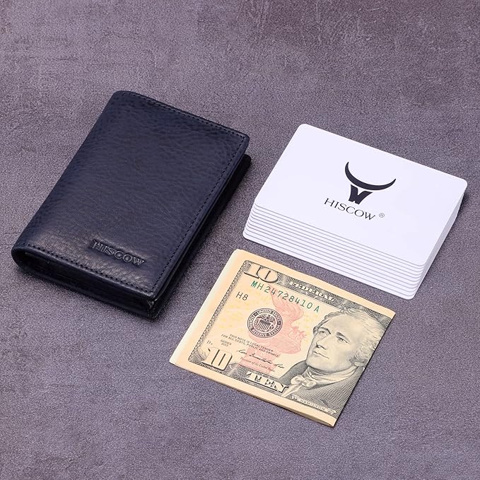 Leather Business Card Case Holder - Image 3