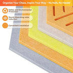12'' Medium Hexagon Cork-Bulletin Board Tiles Frameless 10 Pack Adhesive - Image 5