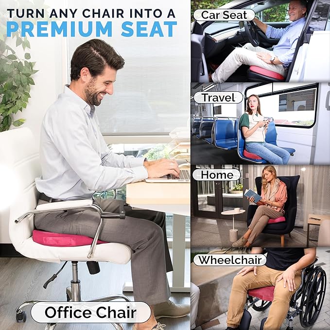 ComfiLife Premium Gel & Memory Foam Seat Cushion – Doctor Recommended Office - Image 8