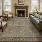 GENIMO 5x7 Area Rugs for Living Room, Machine Washable Non Slip Vintage Rugs - Image 2