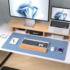 Aothia Leather Desk Pad Protector, Mouse Pad, Office Desk Mat, Non-Slip PU - Image 8