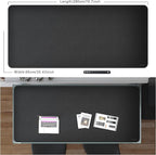 Mydours 79" x 36" Extra Large Desk Pad XXL, Desk Protector Mat - Image 2