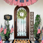 Home Sweet Home Sign for Front Door, Wood Rustic Front Porch Décor, Farmhouse - Image 8