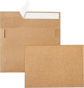 Silunkia Brown Blank Greeting Cards and Envelopes 5 x 7 Heavyweight Flat by Silunkia