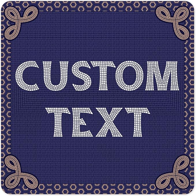 Custom Sign, Custom Street Sign, 11 Font Colors, 13 Font Styles, 4 Hole Options by MySignCenter