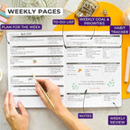 Clever Fox Planner PRO – Weekly & Monthly Life Planner to Increase Productivity - Image 3