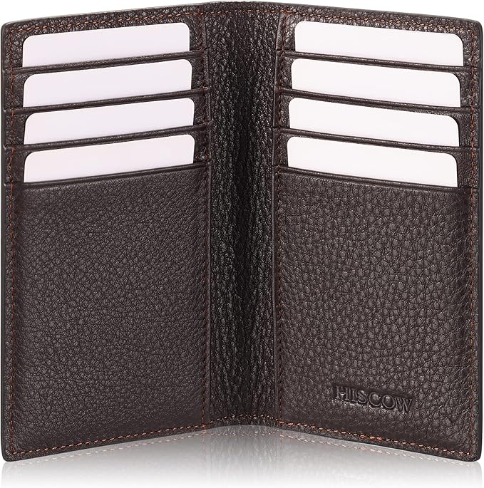 Slim Leather Credit Card Holder by HISCOW