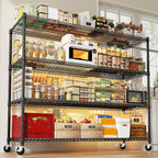 REIBII 60''W Storage Shelves 2399LBS Wire Shelving - Image 5