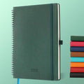 IN-LUXPRO Planner 2026 Daily Weekly and Monthly, 11.5"x8.5", 12 Months Spiral by IN-LUXPRO