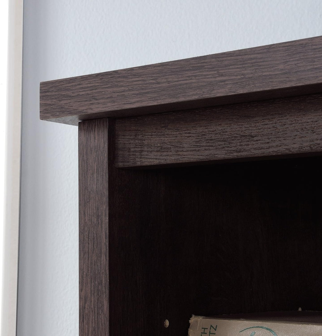 Sauder Costa Large Hutch, Coffee Oak finish