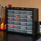 IRIS USA Plastic Storage Drawers, Stackable Small Parts Organizer Cabinet - Image 2