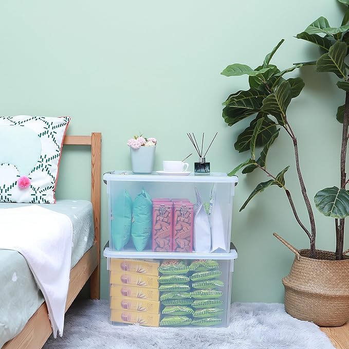 Citylife 58.1 QT Plastic Storage Bins - Image 2