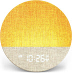 dreamegg sunrise alarm clock, natural wake up light, main product view