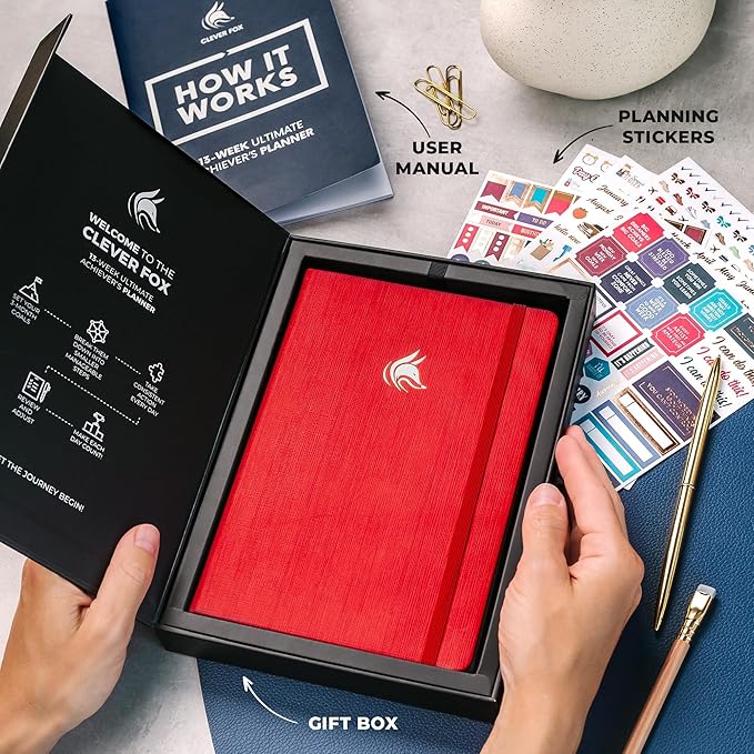 Clever Fox Ultimate Achiever’s Goal Planner - Image 3