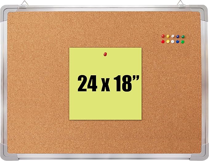 Cork Board Set for Wall by Navy+Penguin