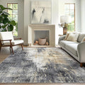 GENIMO Washable Area Rugs for Living Room, 8x10 Modern Non Slip Rugs, Low Pile by GENIMO