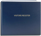 BookFactory Visitor Log Book Visitor Register Visitors Sign-in Book by BookFactory