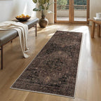 GENIMO 2x5 Runner Rugs for Hallway, Machine Washable Non Slip Vintage Rugs - Image 3