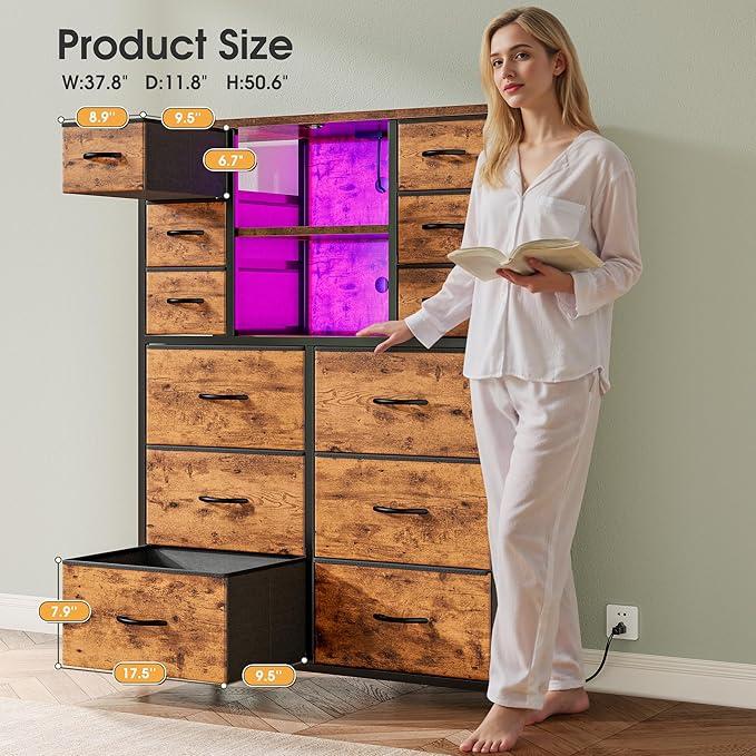 EnHomee Dresser for Bedroom - Image 3