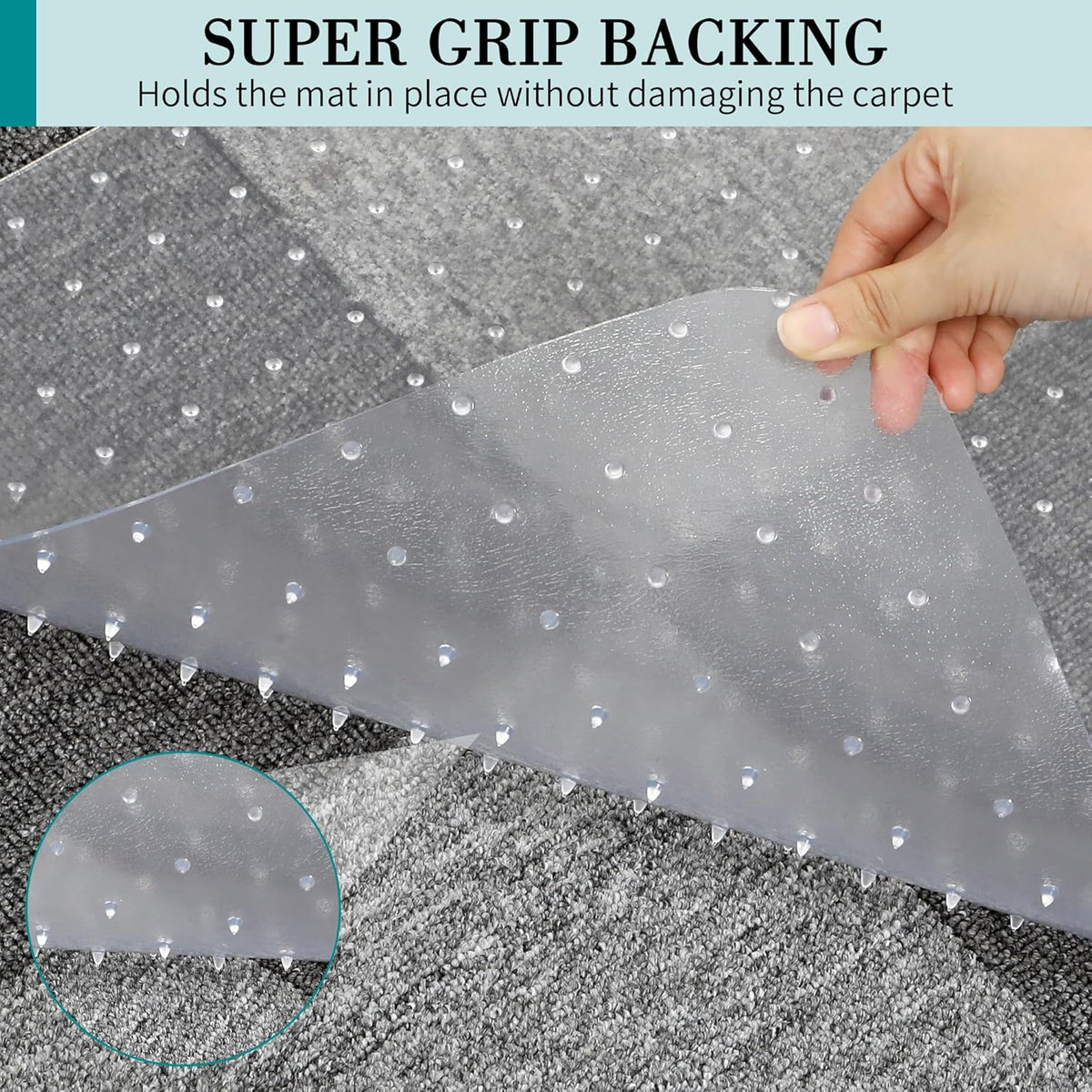BesWin Office Chair Mat for Carpet, 48'' x 36''