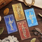 4Pcs Fantasy Sword Bookmarks for Books Journals Planners, Cool Forth Wing Metal - Image 4