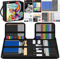 art supplies sketching kit, pro drawing pencils art, main product view