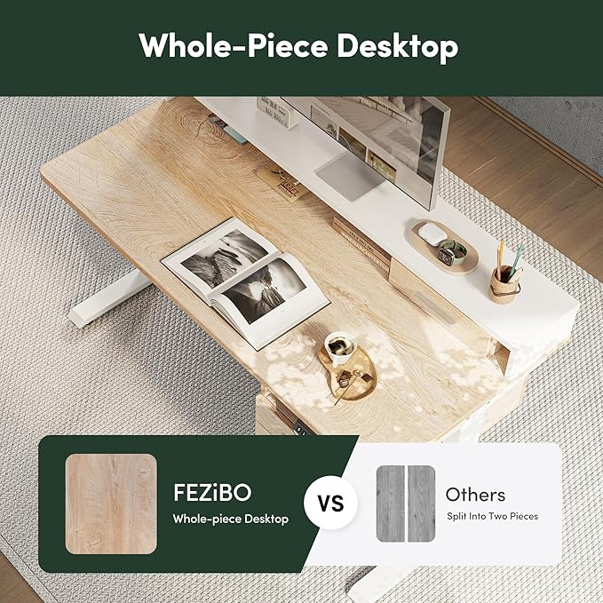 FEZIBO Electric Standing Desk 48 x 24 Inch - Image 4