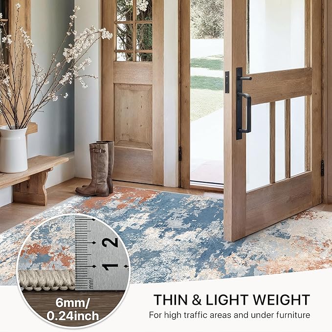GENIMO Washable Rugs 8x10 Area Rugs - Image 8