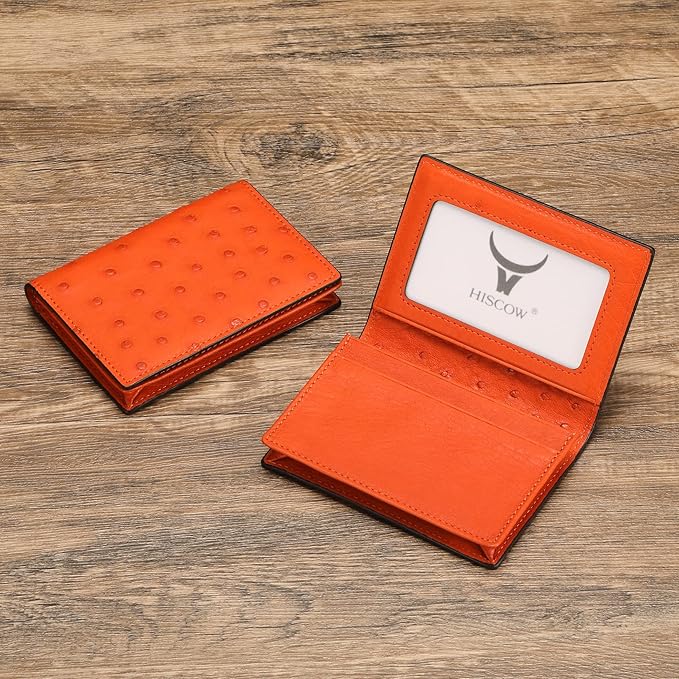 Leather Business Card Case Holder - Image 2