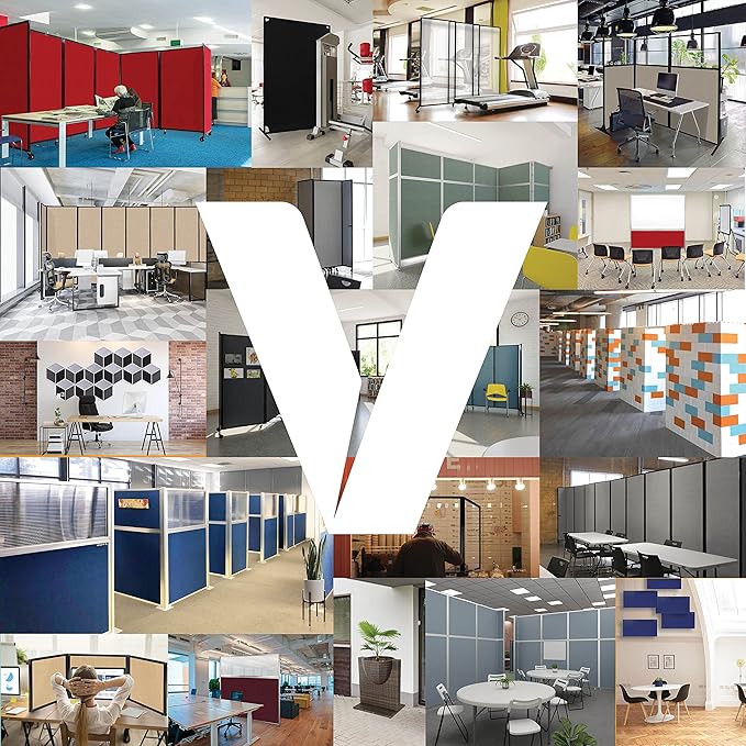 Versare Workstation Partition | Portable Wall Divider | Modern Office Cubicle | - Image 7