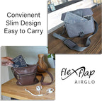 Airplane Travel Essentials for Flying Flex Flap Cell Phone Holder & Flexible - Image 5