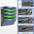 Kuntine.B Wall File Organizer Office Hanging Magazine Holder Wall File Organizer - Image 3