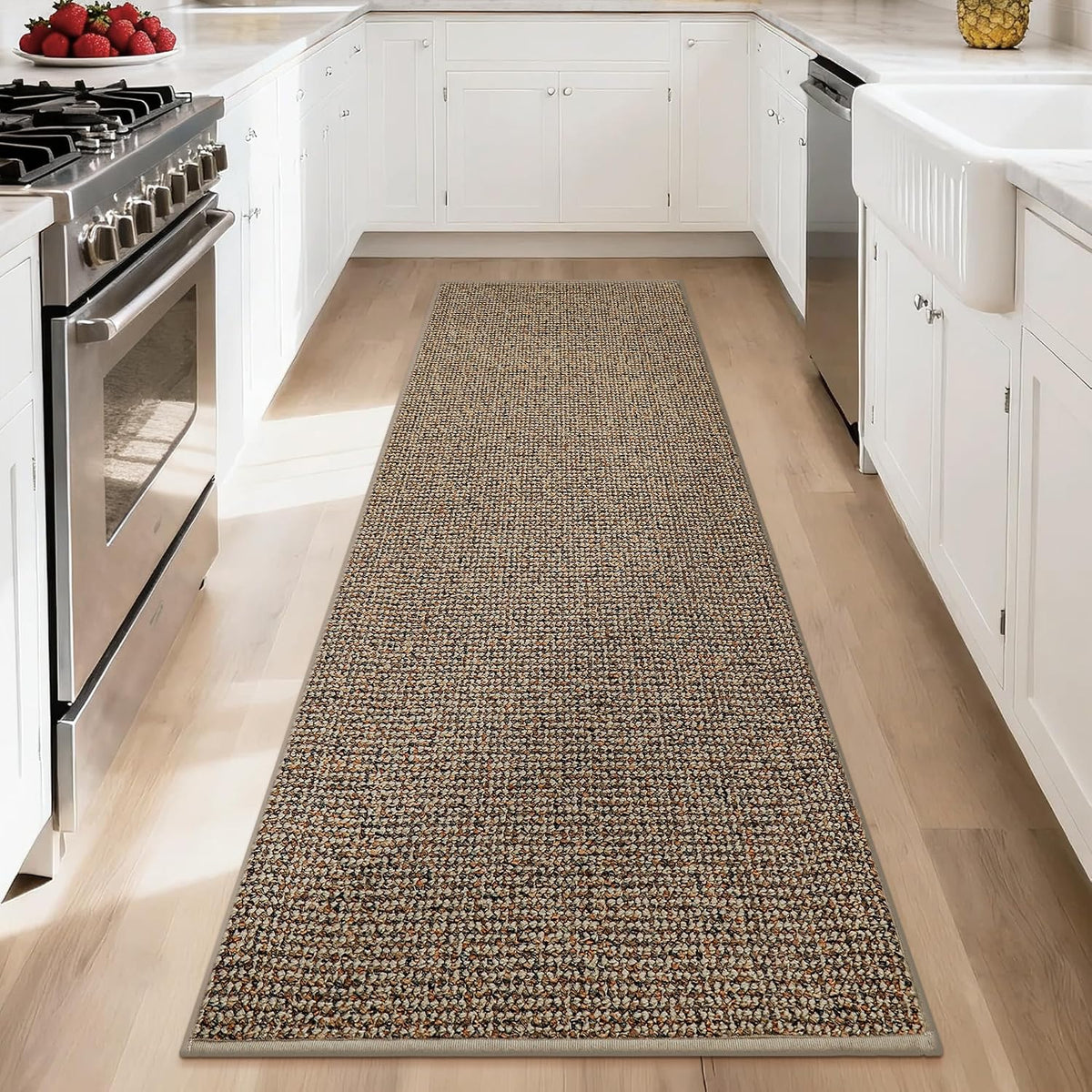 beqhause hallway runner rugs 2x6, hallway rug non-slip, package contents