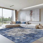 GENIMO Washable Area Rugs for Living Room, 9x12 Modern Non Slip Rugs, Low Pile - Image 3
