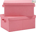 HOONEX Linen Foldable Storage Bins by HOONEX